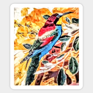 Bee-eater Sticker